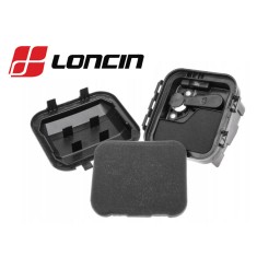 Suport filtru aer complet motosapa / masina tuns gazon motor Loncin LC1P61FE, LC1P65FE (180020732-0001)(ORIGINAL)