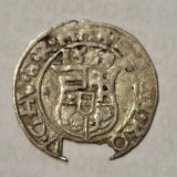 Ungaria 1 denar 1560/KB argint Ferdinand l