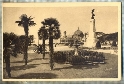 AD 655 C. P. VECHE -COASTA DE AZUR -NICE-LES JARDIN ALBERT I -PALAIS DE LA JETEE foto