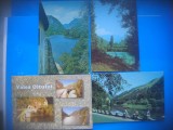 HOPCT LOT 3881 - 4 CARTI POSTALE-VALEA OLTULUI-JUD VALCEA-CIRCULATE, Circulata, Printata