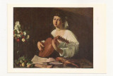 FA33-Carte Postala- RUSIA - Hermitage Museum, Michelangelo de Caravaggio, Necirculata, Fotografie