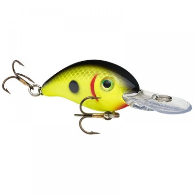 Vobler Strike King Pro-Model Series 3 Black Back Chartreuse 6cm 10.6g foto