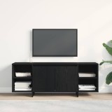 vidaXL Suport TV - Stejar Negru - 120x30x40.5 cm - Fabricat din Lemn Prelucrat