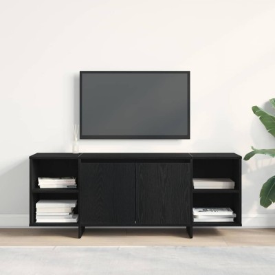 vidaXL Support TV Negru 120 x 30 x 40.5 cm Lemn compozit foto