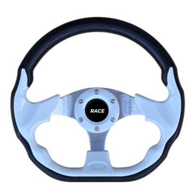 Volan sport alb foto