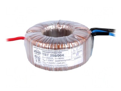 Transformator toroidal 250VA 230V 24V 5.2A 5.2A foto