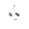 Set 2 Perii Colectoare elSales ELS-CRB-5-8-15.3 - A86, Dimensiune carbuni 5 x 8 x 15.3mm, negru