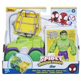 Spidey Set Masinuta, Figurina si Accesoriu Hulk