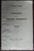 GEORGES DUHAMEL - REMARQUES SUR LES MEMOIRES IMAGINAIRES (PARIS, 1933/34) LB FRA