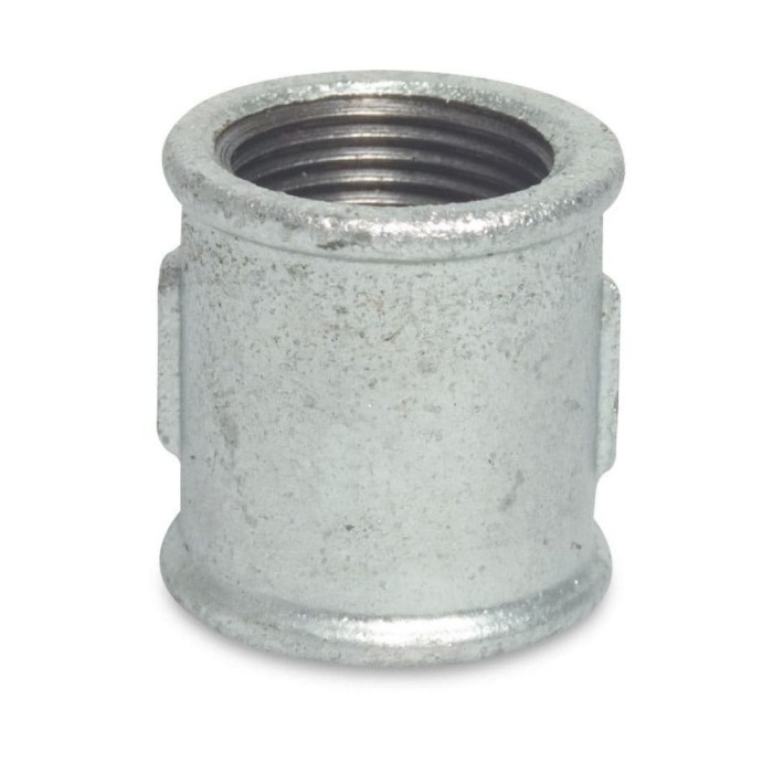 Mufă fontă maleabilă zincată 1 1/2 inch, Fiting filetat