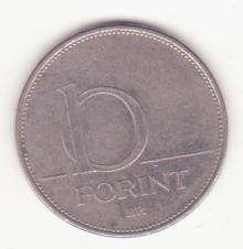 Ungaria 10 forint 2008 foto
