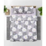 Lenjerie dubla 100% bumbac,4 piese, Eli