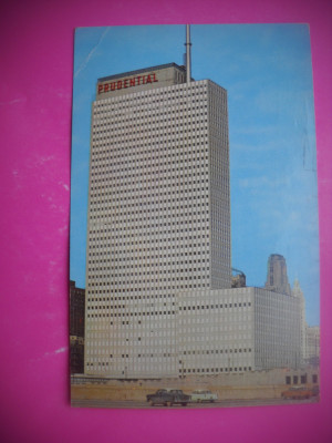 HOPCT 80277 PRUDENTIAL BUILDING CHICAGO IN 1962 -SUA-STAMPILOGRAFIE-CIRCULATA foto