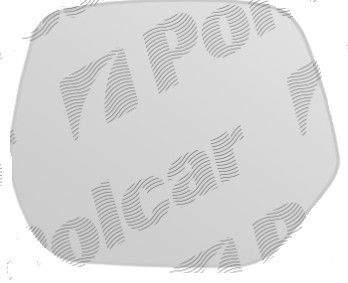 Geam oglinda Honda CRV (Re), 2006-12.2012, Stanga, Crom, Cu incalzire, Convex, BestAutoVest 3878546E foto