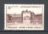 Franta.1952 Restaurarea Castelului Versailles-Pictura MF.206