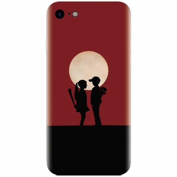 Husa silicon pentru Apple Iphone 7, Boy Girl Love Story