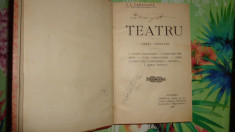 Caragiale - Teatru vol.1 an 1908/398pagini foto