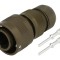 Conector: militar dimensiune 16 VG95234 mufă tată PIN: 2 oliv: cod: VG95234M16A11PN,