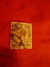 Timbru Malta 1905 R.George V , 1/4p , stampilat