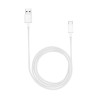 Cablu de date FOXMAG24, USB Type-C, 5A, 1m, alb