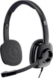 Casti Head-band Logitech H150 Stereo Headset, Cu fir, Negru