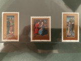 Liechtenstein - serie timbre pictura religie craciun nestampilata MNH, Nestampilat