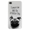 Husa silicon pentru Apple Iphone 4 / 4S, Tomorrow Will Be A Better Day Pug