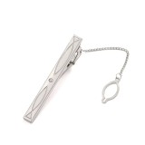Cumpara ieftin Ac de cravata, ACR025, Argintiu