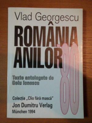 ROMANIA ANILOR 80- VLAD GEORGESCU foto