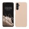 Husa Kwmobile pentru Samsung Galaxy A05s, Auriu, Silicon, KWM000021NA005C