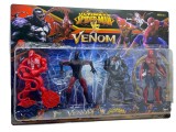 Set figurine Spider-Man vs Venom - cu Carnage si Spider-Man negru
