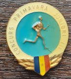 INSIGNA SPORTIVA, ROMANIA - CONCURS PRIMAVARA JUNIORI III, PERIOADA COMUNISTA