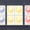M1 TX7 15 - 1967 - Stema RSR - uzuale - perechi de cate patru timbre