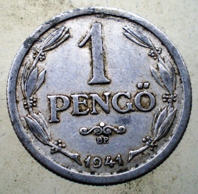 1.185 UNGARIA WWII 1 PENGO 1941 foto