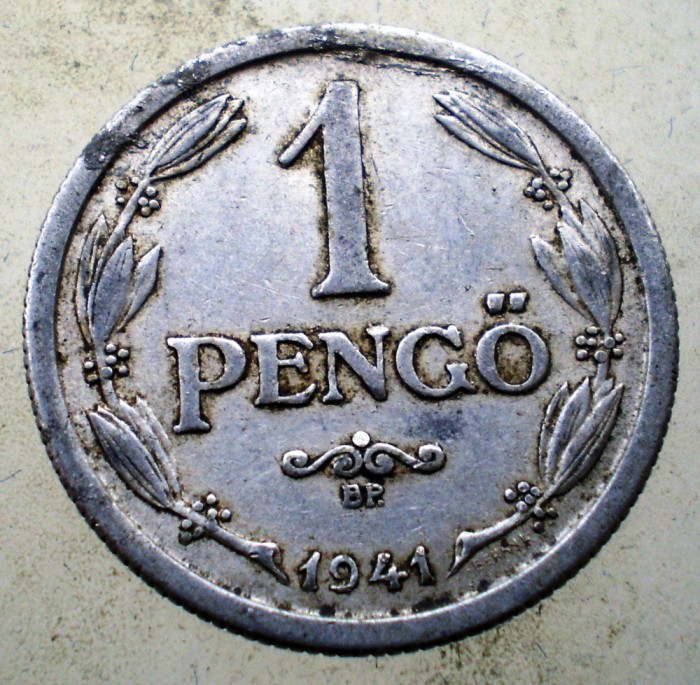 1.185 UNGARIA WWII 1 PENGO 1941