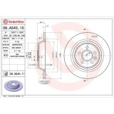 Set disc frana Ford Focus 2 (Da Hcp Dp) 07.04-09.13, Galaxy 2 (Wa6) 05.06-06.15, Galaxy Mk 2 Van (Wa6) 05.06-06.15, Kuga I 02.08-11.12, Mondeo 4 (Ba7