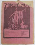 HIGIENA , REVISTA PENTRU PREINTAMPINAREA BOLILOR SI PASTRAREA SANATATII , ANUL II , NR. 40-41 , 1- 15 SEPT. 1913
