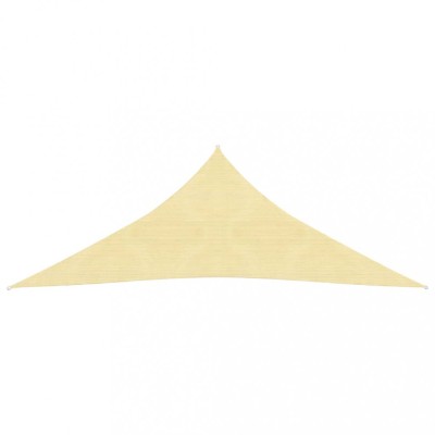 Gossi panza parasolar din hdpe, triunghiulara 3,6 x 3,6 x 3,6 m, bej foto
