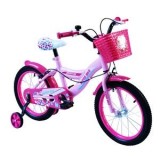 Bicicleta Roz cu Cos Fucsia pentru Copii - 16\", CMCLASS
