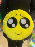 Perna decorativa Emoji cu ochii emotionati