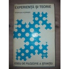 Experienta si teorie- Stephan Korner