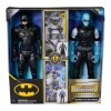 Set 2 Figurine Batman Adventures: Batman vs Mr. Freeze 30cm, 17 Puncte Articulare + 14 Accesorii, Spin Master, DC Comics