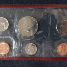 Seria completata monede - USA 1987 , 6 monede UNC