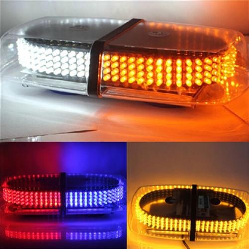 Bara Rampa girofare cu LED-uri 12v 24v lumina ALBASTRA COD: ART101A