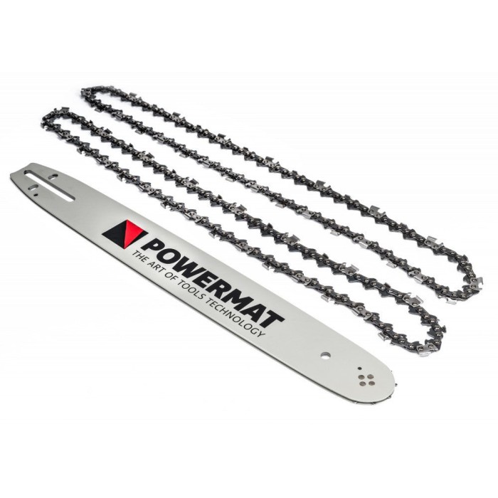 Lama de ghidaj 16&quot; 0.325&quot; + 2 lanțuri, Powermat PM-PR-16C2