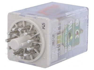 Releu electromagnetic 3PDT 12VDC 20A foto