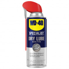 Lubrifiant Uscat pe Baza de PTFE WD-40 400 ml, Smart Straw Dry PTFE, Lubrifiant pe Baza de PTFE, Spray Lubrifiant, Lubrifiant Uscat, Solutie de Lubrif