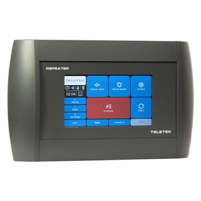 Repetor cu display TFT pentru centrale IRIS/SIMPO - Teletek RepeaterTFTIRIS/SIMPO foto