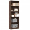 VidaXL Bibliotecă, stejar maro, 60x24x176 cm, lemn prelucrat 857827