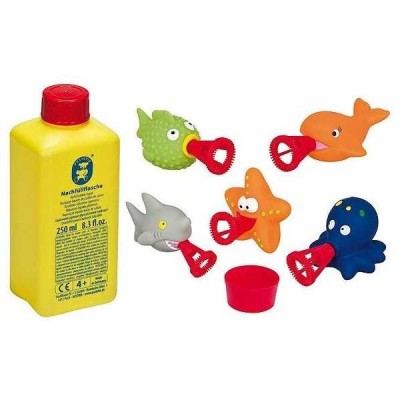 Set baloane de sapun Bubbelix 5 figurine vesele Mini Pustefix Bubble Toys STPX55739 foto